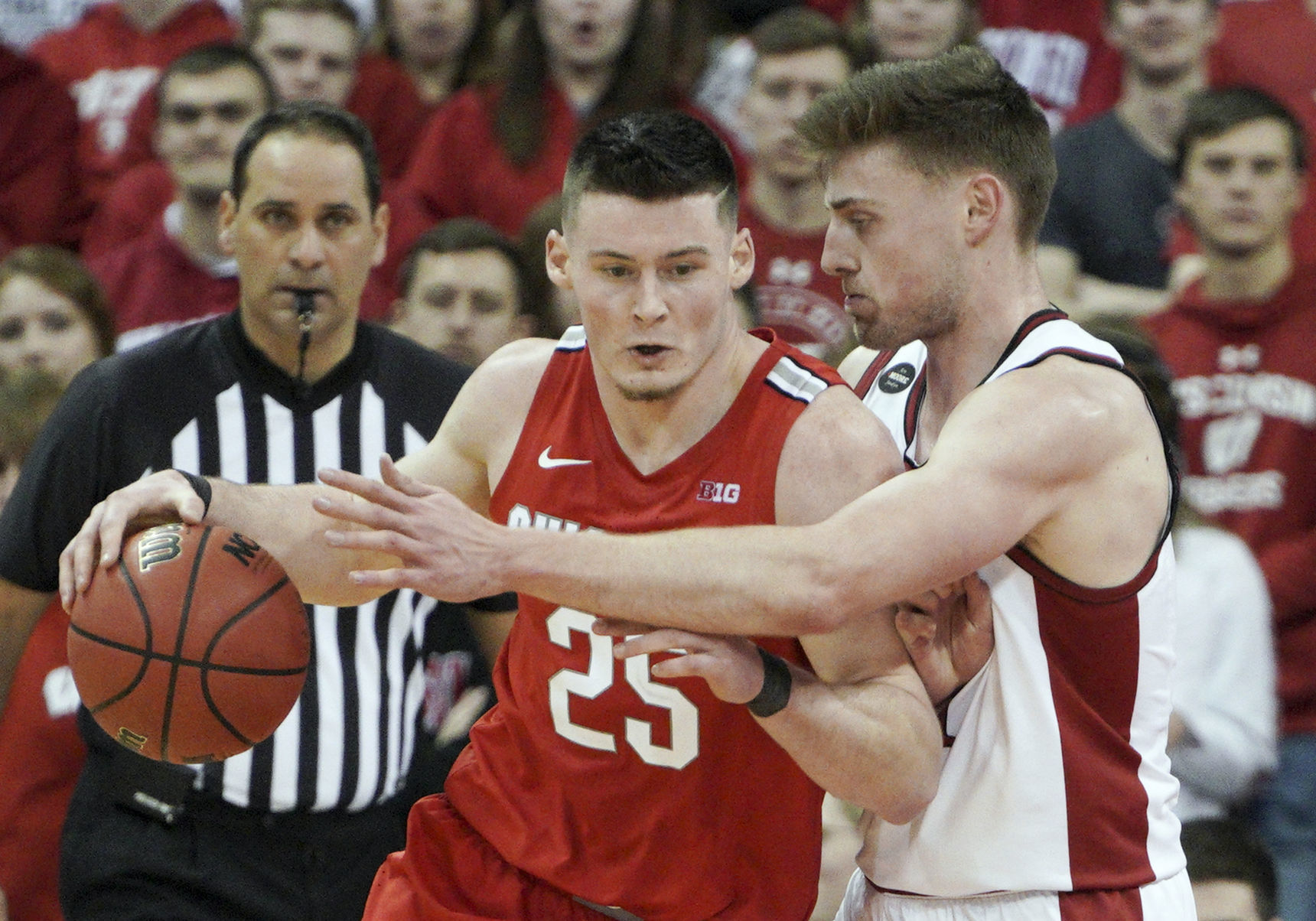 Badgers 70, Buckeyes 57
